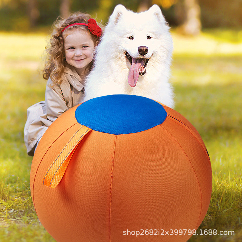 Sheep Horse Dog Grazing Ball-Durable Solid Color Polyester Inflatable Training And Workout Toy, Pet Game Ball