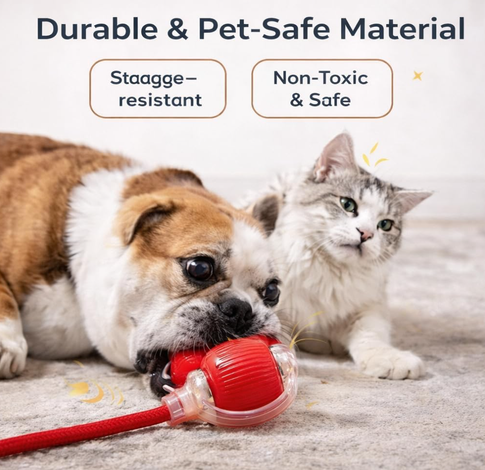 Interactive Play Ball With Tail