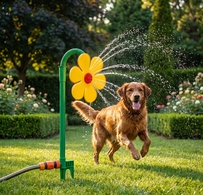 Happy Flower Sprinkler Toy
